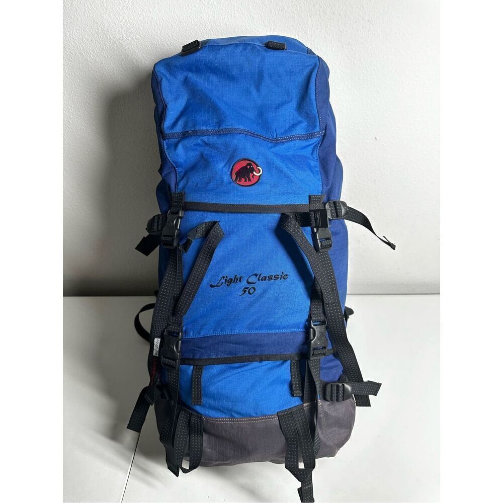 Rare Mammut Hiking Bag 50L Limited Edition Blue See Description